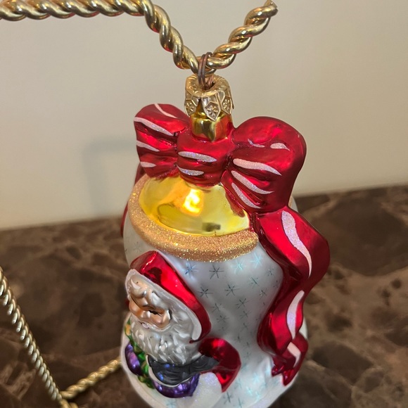 Christopher Radko Nick O’Bell ornament Bell Santa Christmas - Picture 3 of 4
